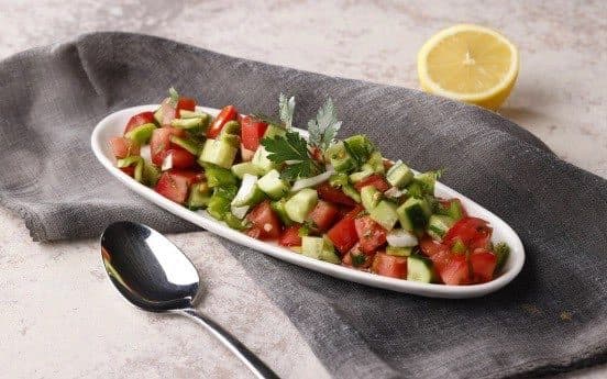 Çoban salatası shepherd salad at Pide Point, Louisville