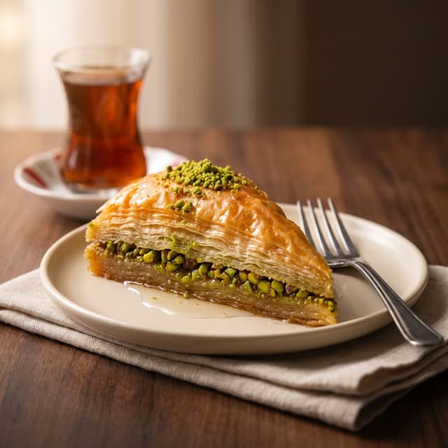 Triangle baklava at Pide Point, Louisville