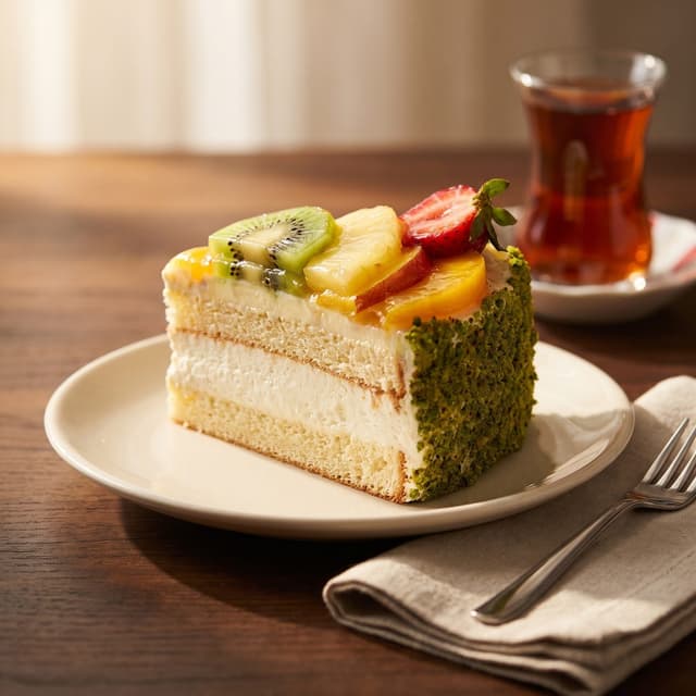 Meyveli fruit cake at Pide Point, Louisville