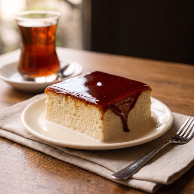 Trileçe three-milk cake at Pide Point, Louisville