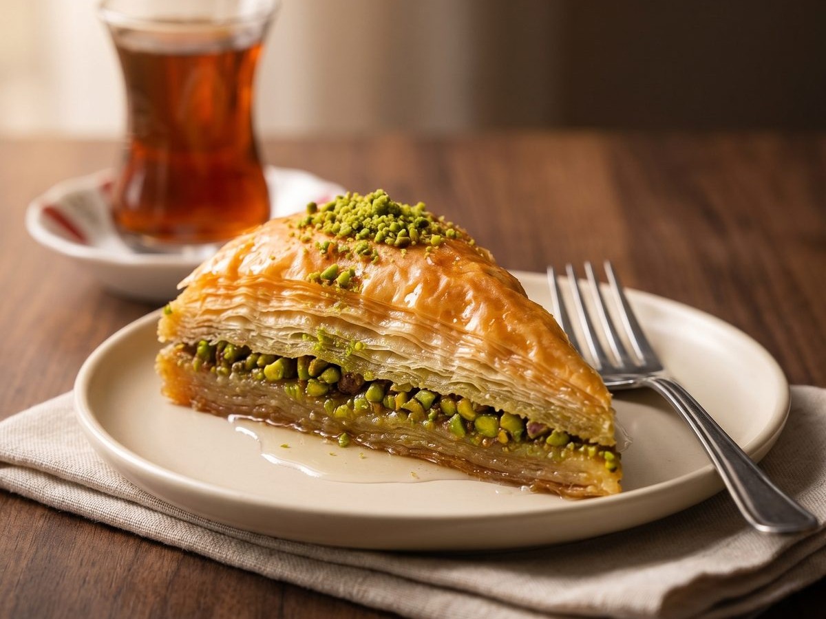 Triangle baklava at Pide Point, Louisville
